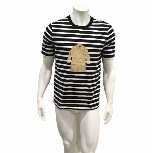 Band Of Outsiders Other - Band Of Outsiders Mac Coat Print T Shirtt